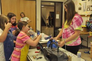 Youngsters enjoy themselves at a previous Kemper Kids camp.