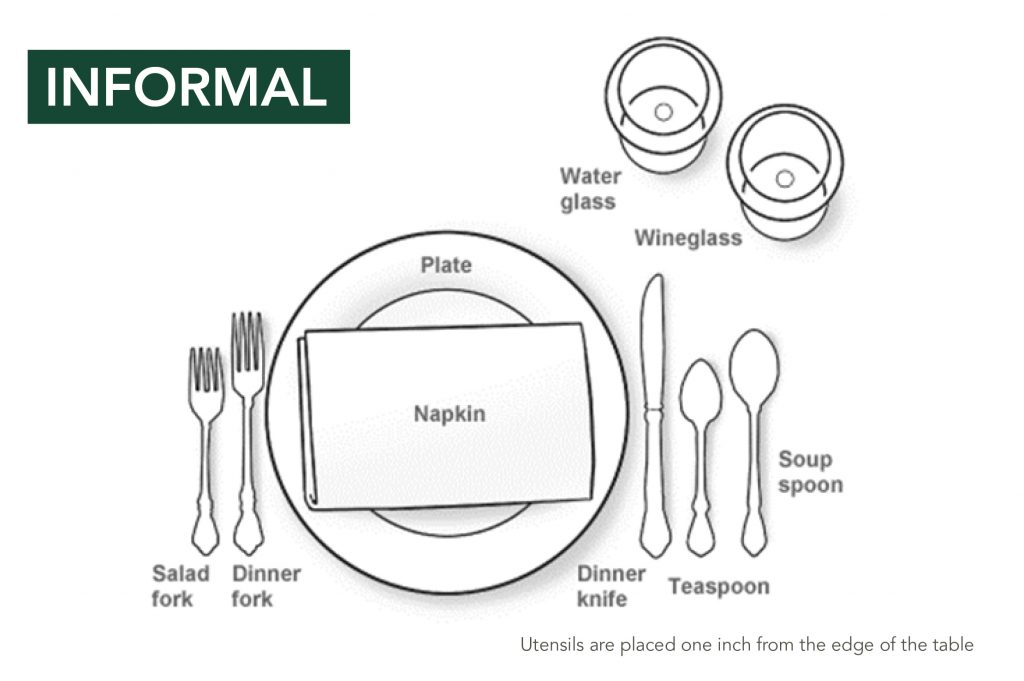 Informal Place Setting