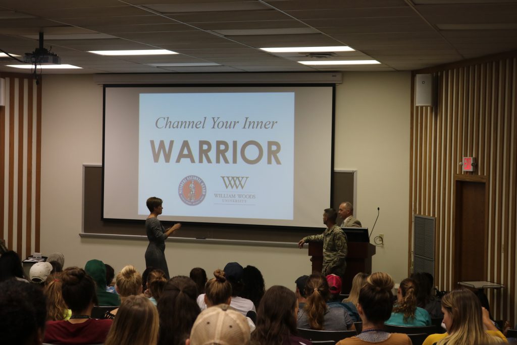 National Guard members speaking about mental strength