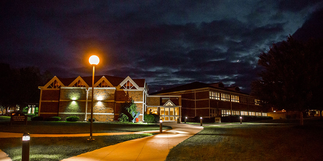 Night Picture of Campus