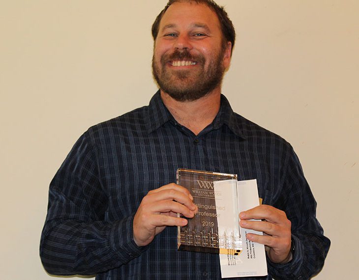 Robin Hirsch-Jacobsen with award