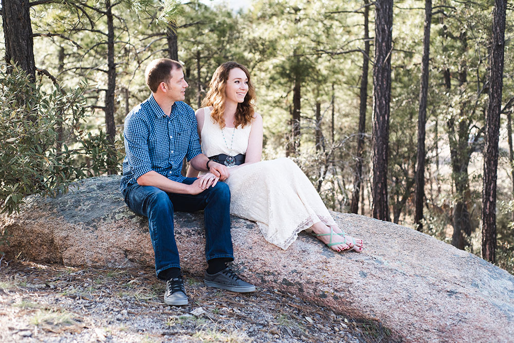 Allyson Hawkins and her husband