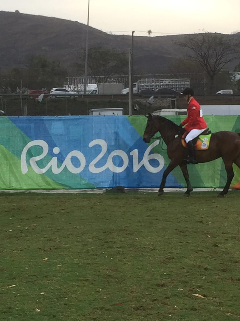 Horse and rider at Rio Olympics