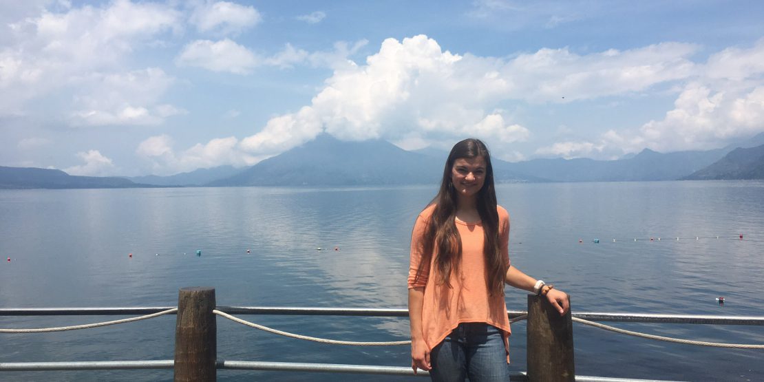 Caitlin Cook '20 in Guatemala