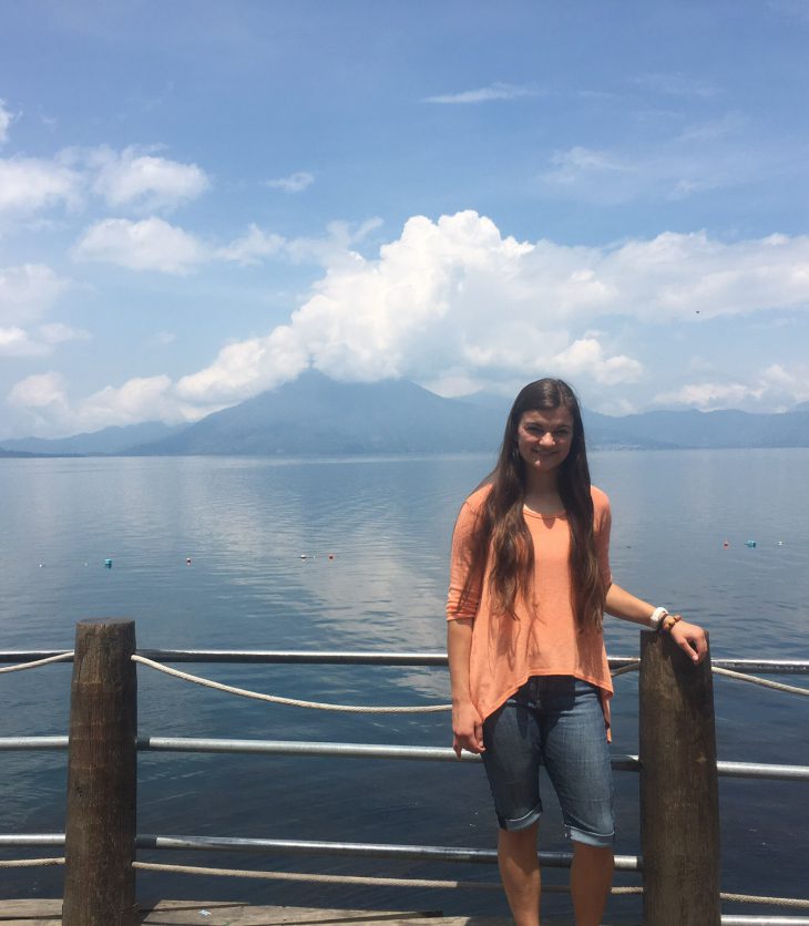 Caitlin Cook '20 in Guatemala