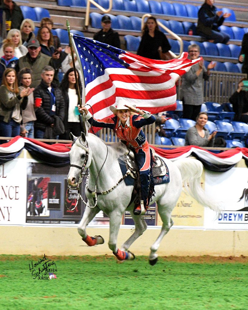 Ann Judge and Thunder at the US Nationals