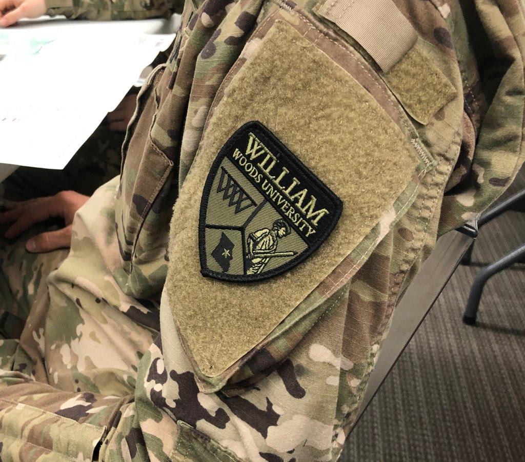 Photo of Show-Me Gold patch on uniform