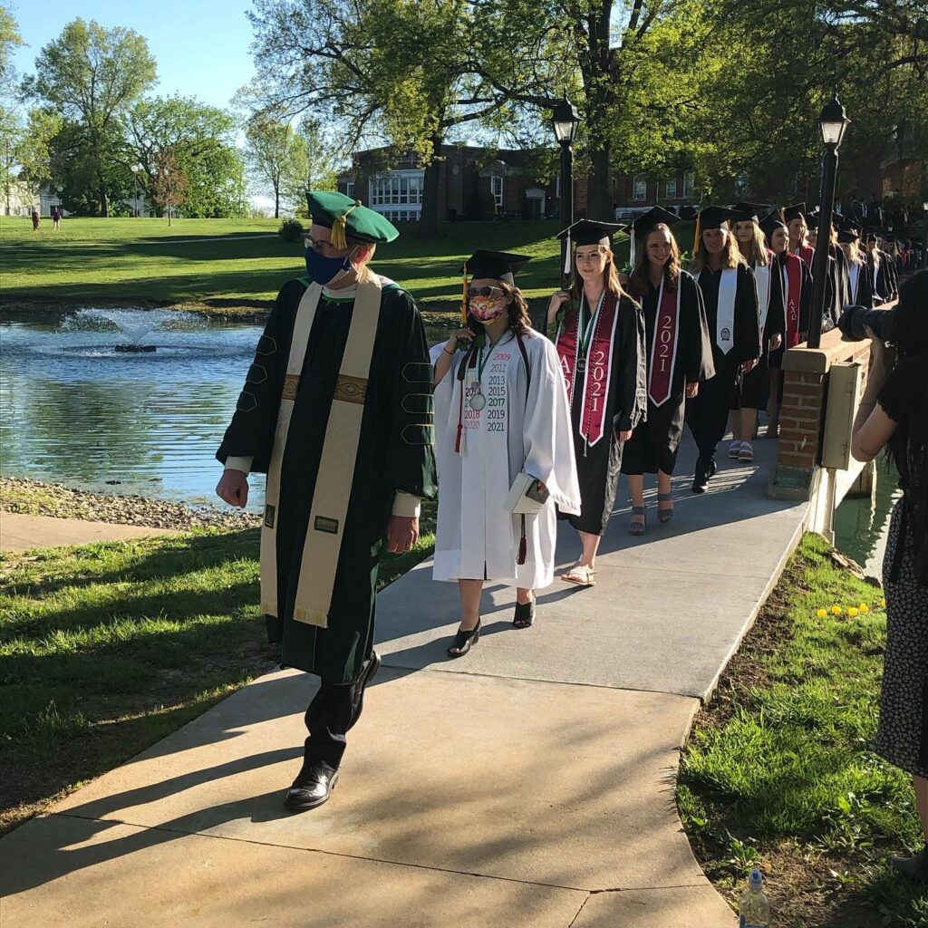 William Woods University Ivy Ceremony