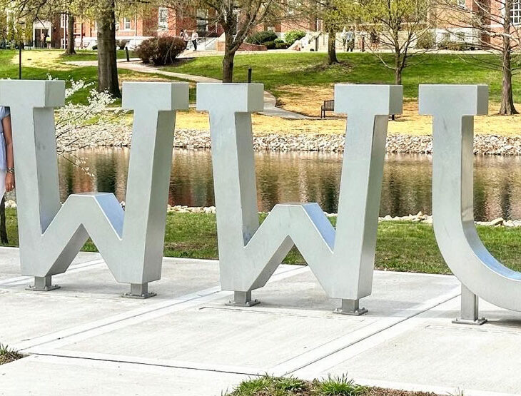 Kerri Roberts on WWU campus