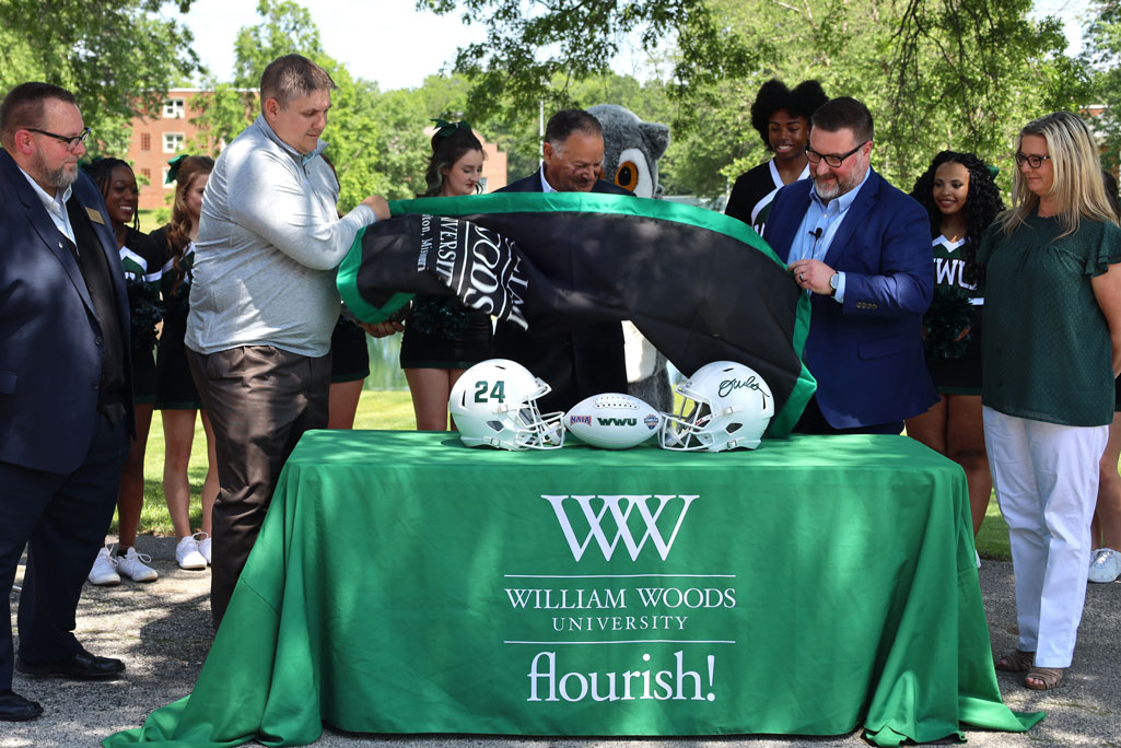 William Woods University football unveiling event